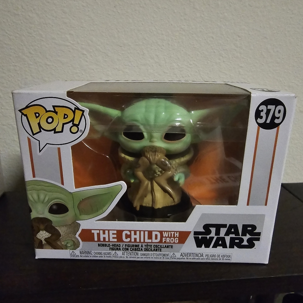 Funko Pop Star Wars: The Mandalorian - The Child with Frog